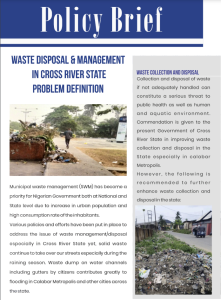 Read more about the article Waste disposal and management in Cross River state